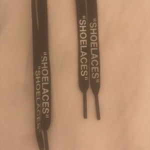 OFF-WHITE “SHOELACES”
